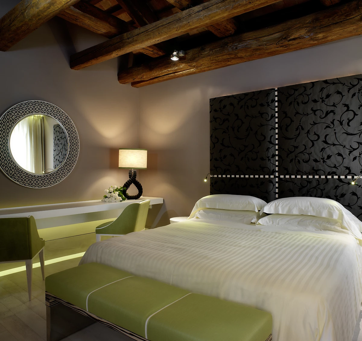 Chambre supérieure, hôtel Sina Centurion Palace, Venise, Italie