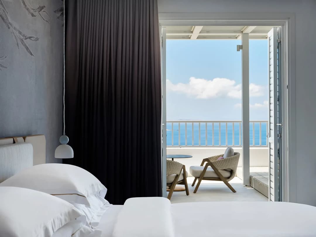 Chambre Delta avec vue sur la mer