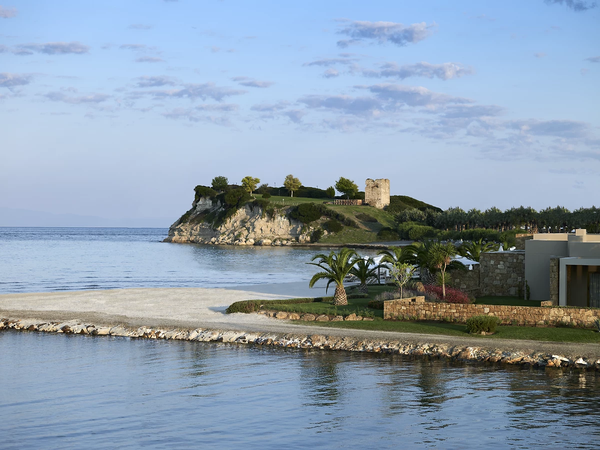 Vue extérieure de l'hôtel, Sani Asterias