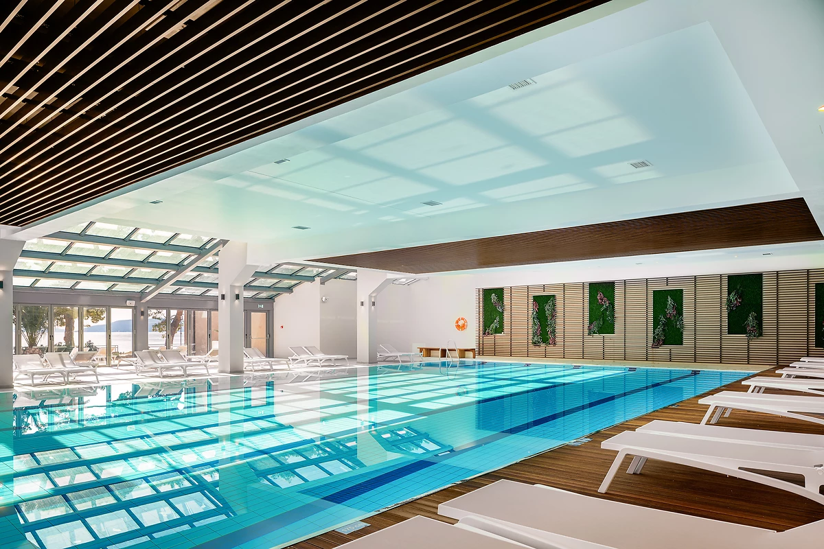 Piscine intérieure, Valamar Meteor Hotel, Croatie