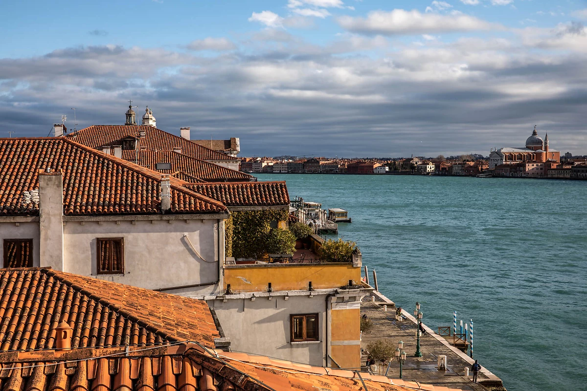 Vue extérieur, Il Palazzo Experimental, Venise, Italie