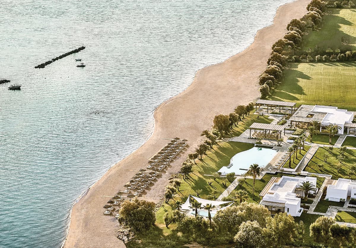 Vue aérienne de l'hôtel, Grecotel Casa Marron