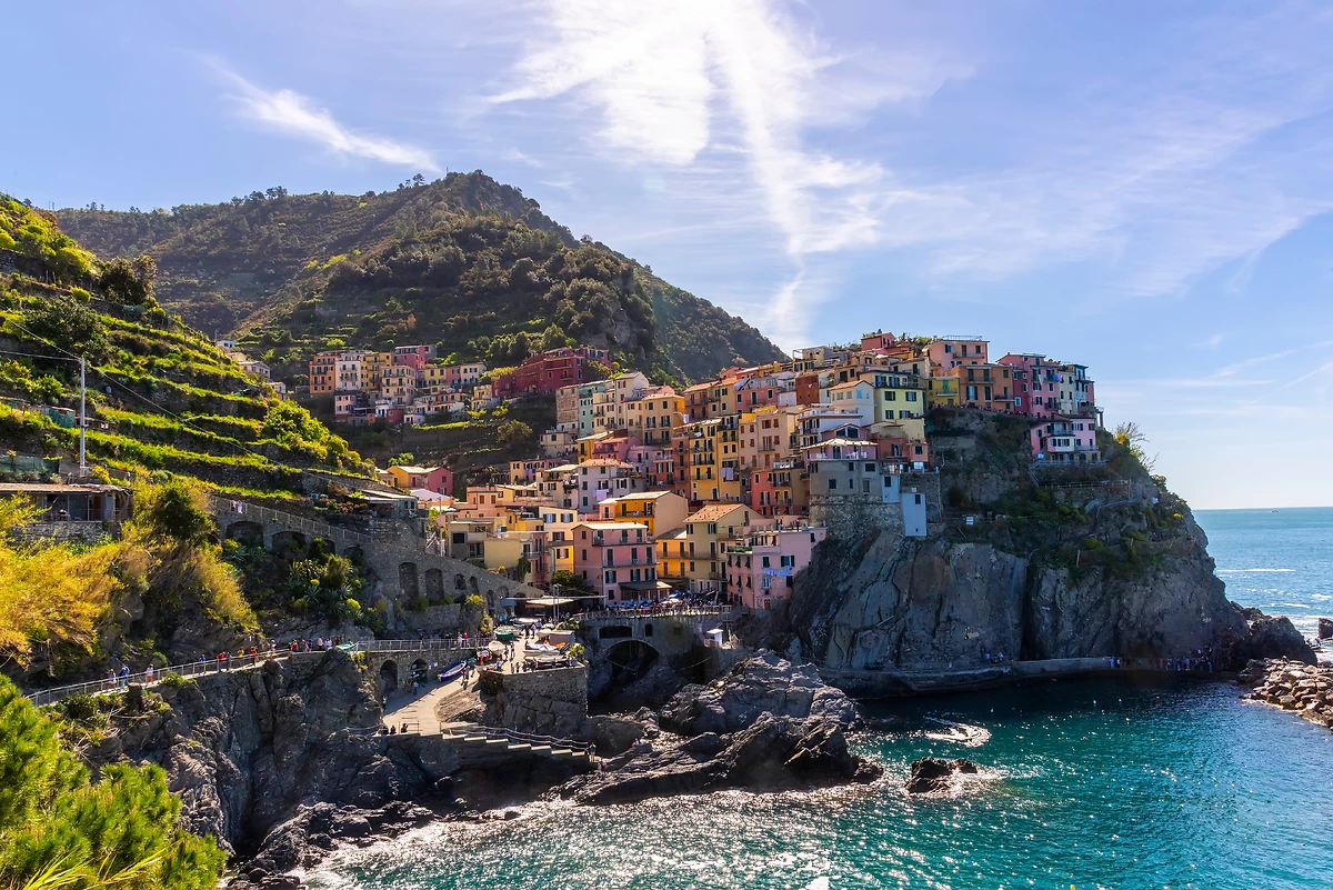 Village de Manarola, Cinque Terre, Ligurie