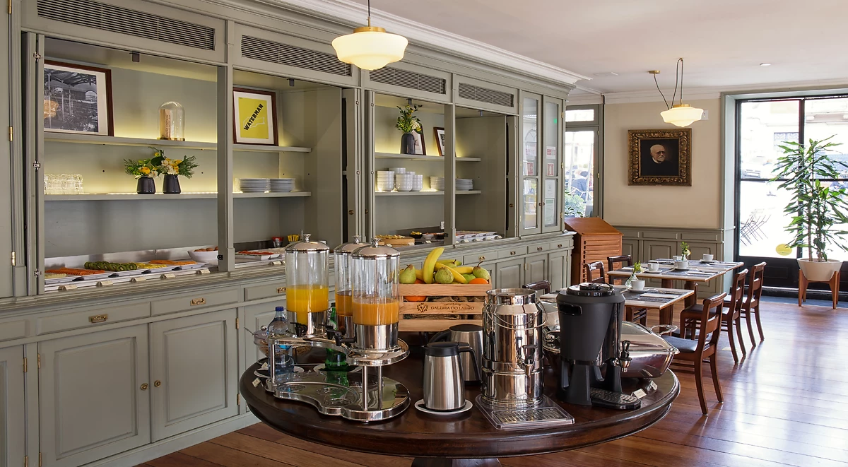 Petit déjeuner, Porto A.S. 1829 Hotel, Porto, Portugal
