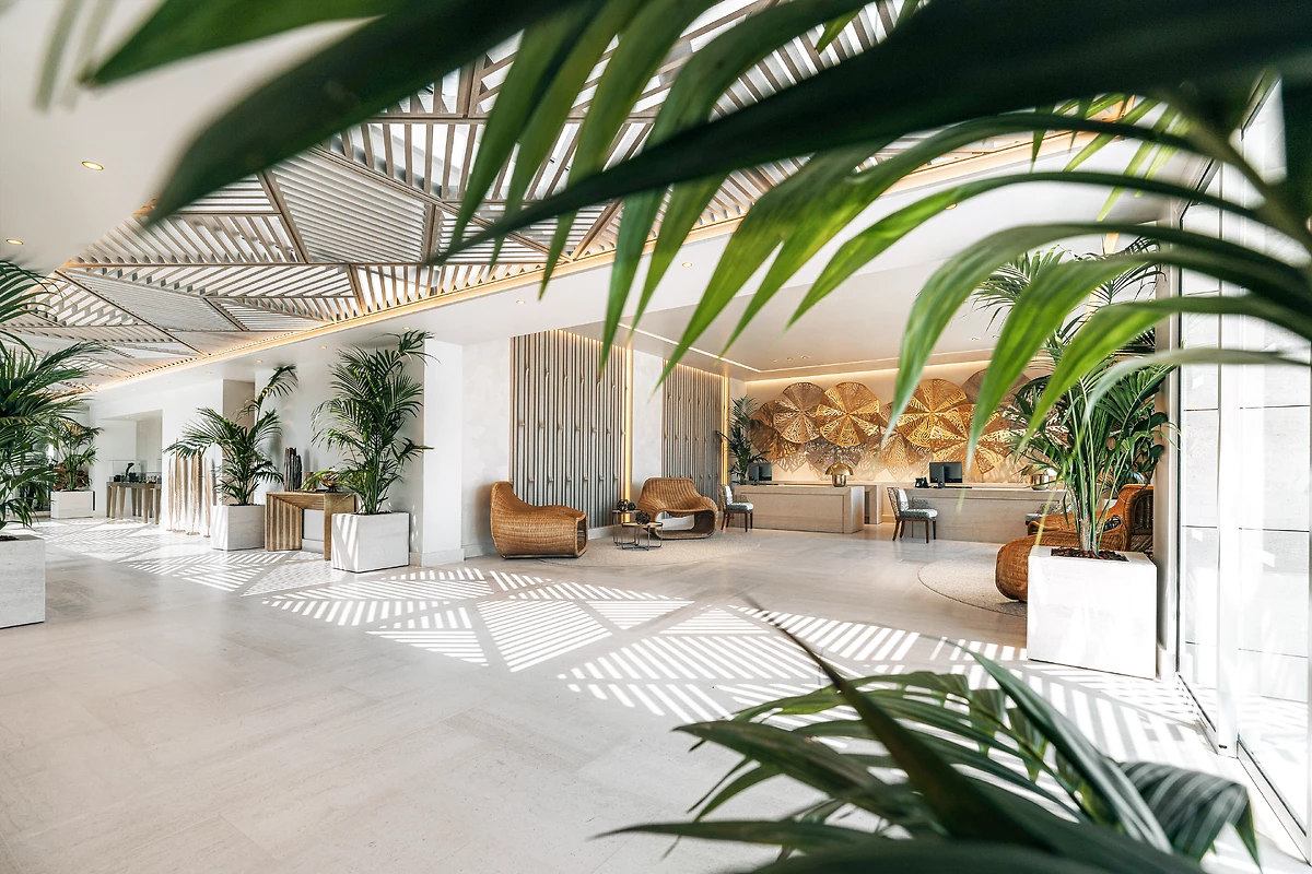 Lobby de l'hôtel, Porto Sani