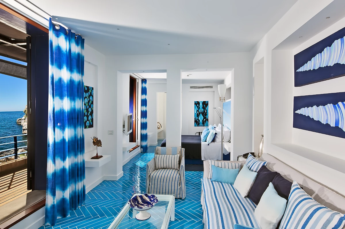 Suite Marité, hôtel Capo La Gala Hotel & Spa, Vico Equense, Campanie, Italie