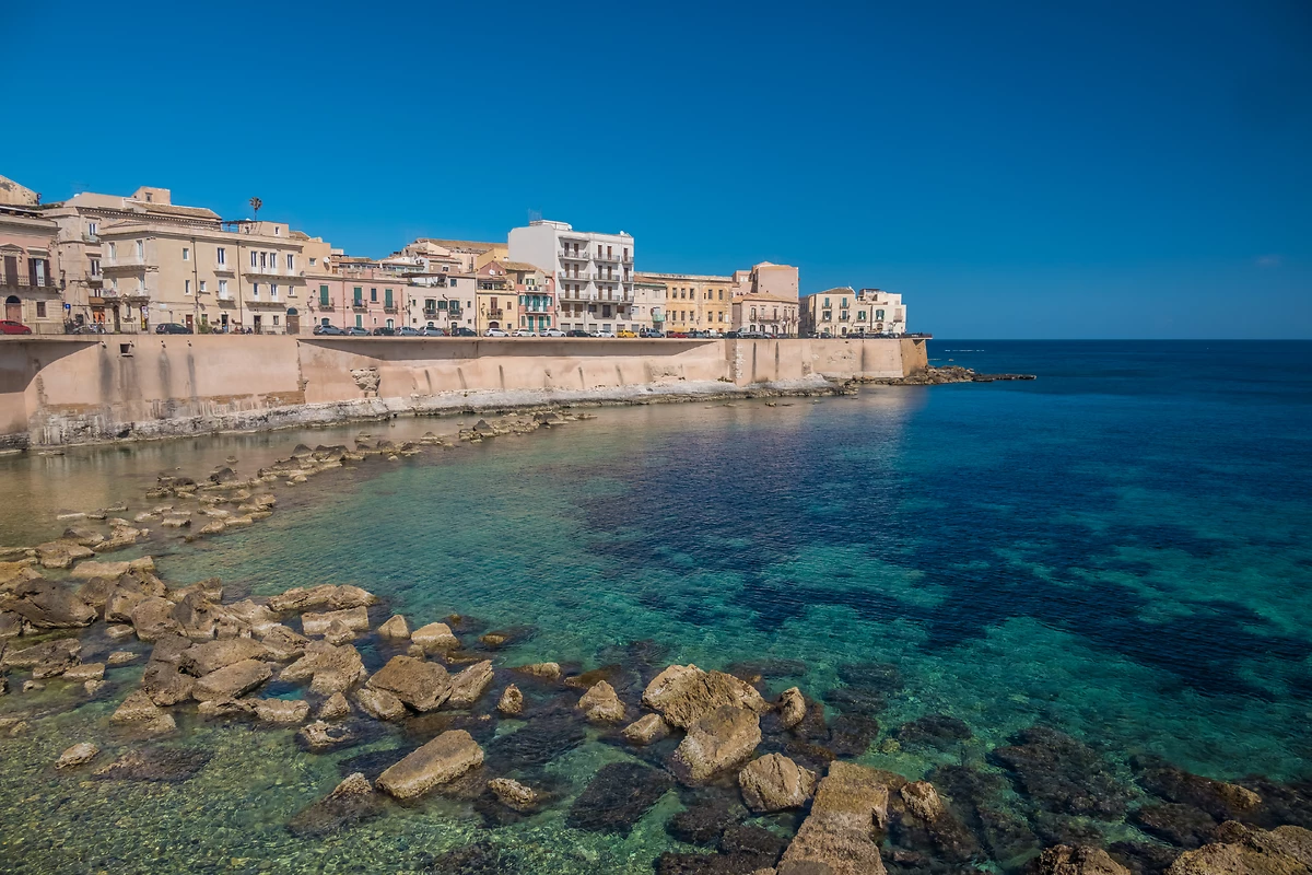 Ile d'Ortygie, Ortygia, Syracuse, Sicile
