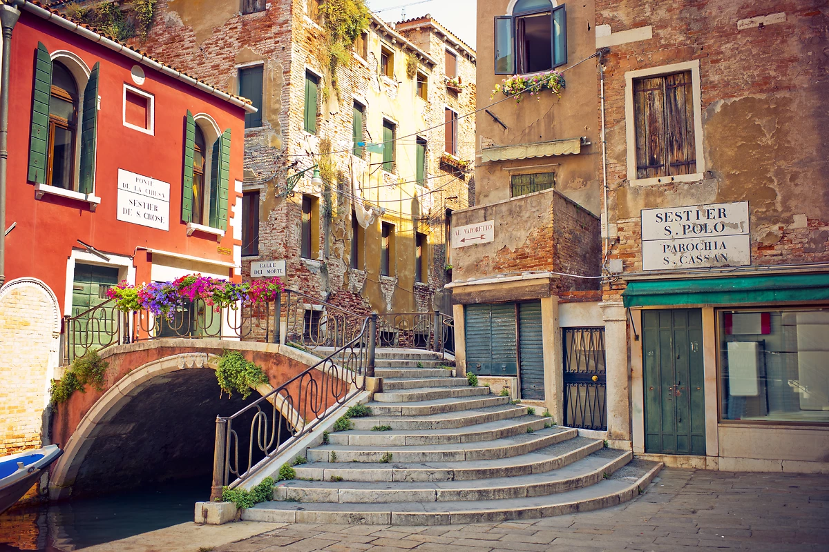 Rue, Canal, Venise