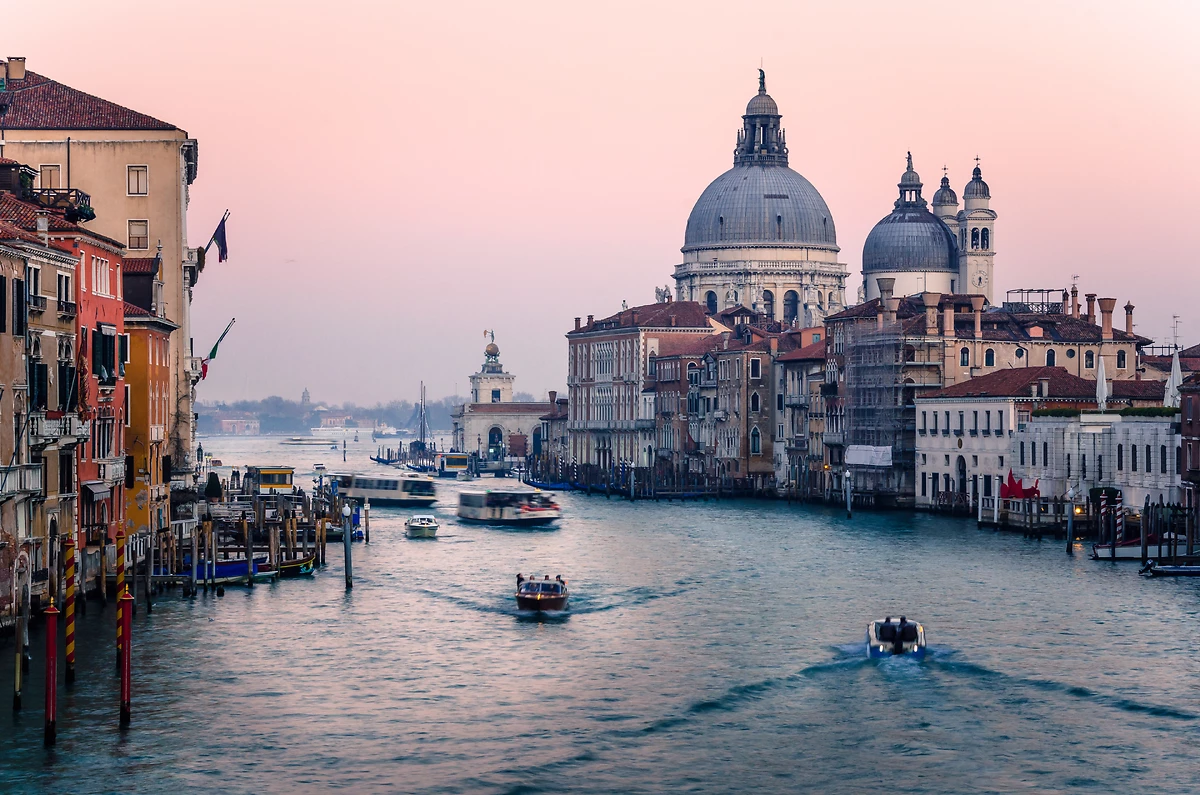 Grand Canal en hiver, Venise