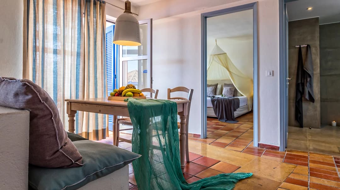 Appartement famille supérieur vue mer latérale