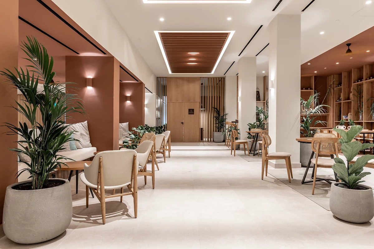 Lobby de l'hôtel, Domes Aulūs Zante