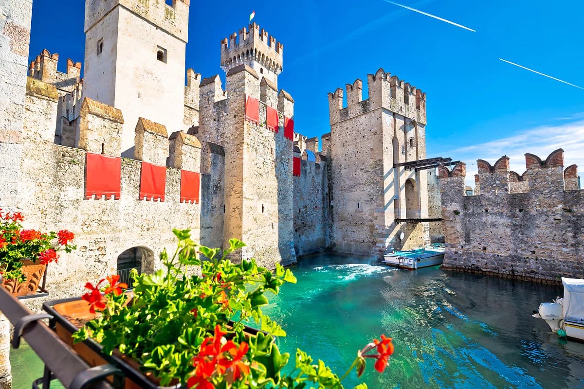 Château, Sirmione, Lac de Garde