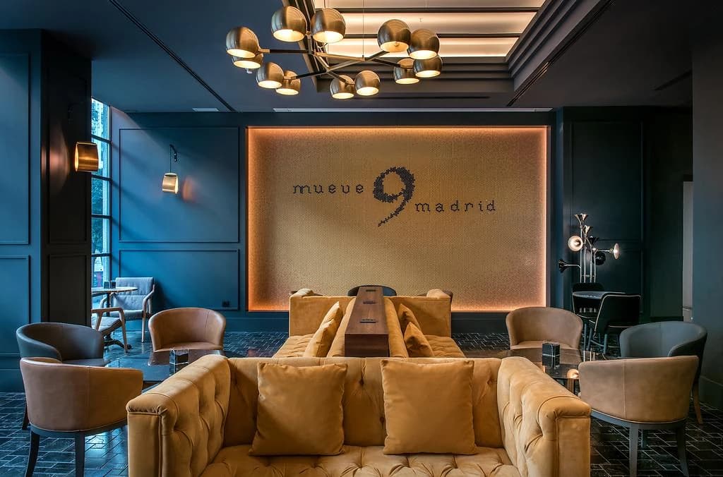 Bar Nueve, Hôtel Catalonia Gran Via, Madrid, Espagne