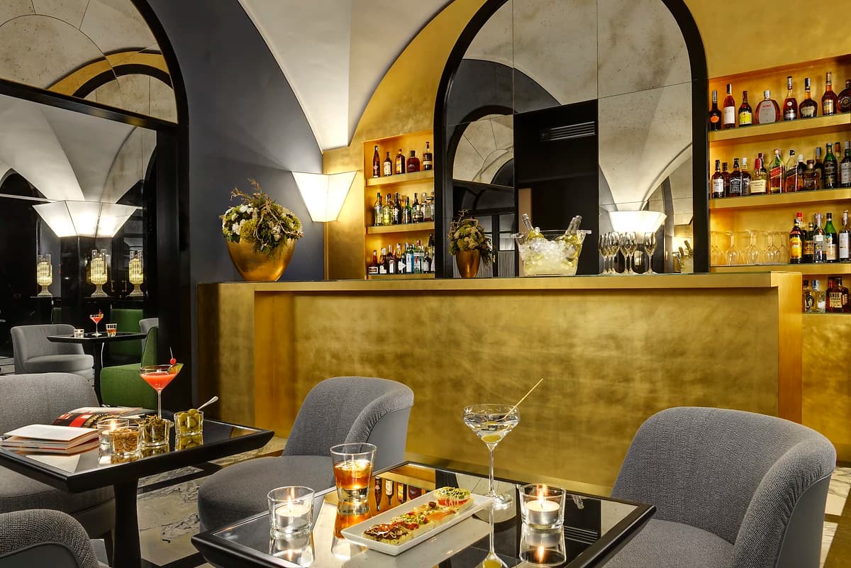 Bar, Hotel Balestri, Florence, Italie