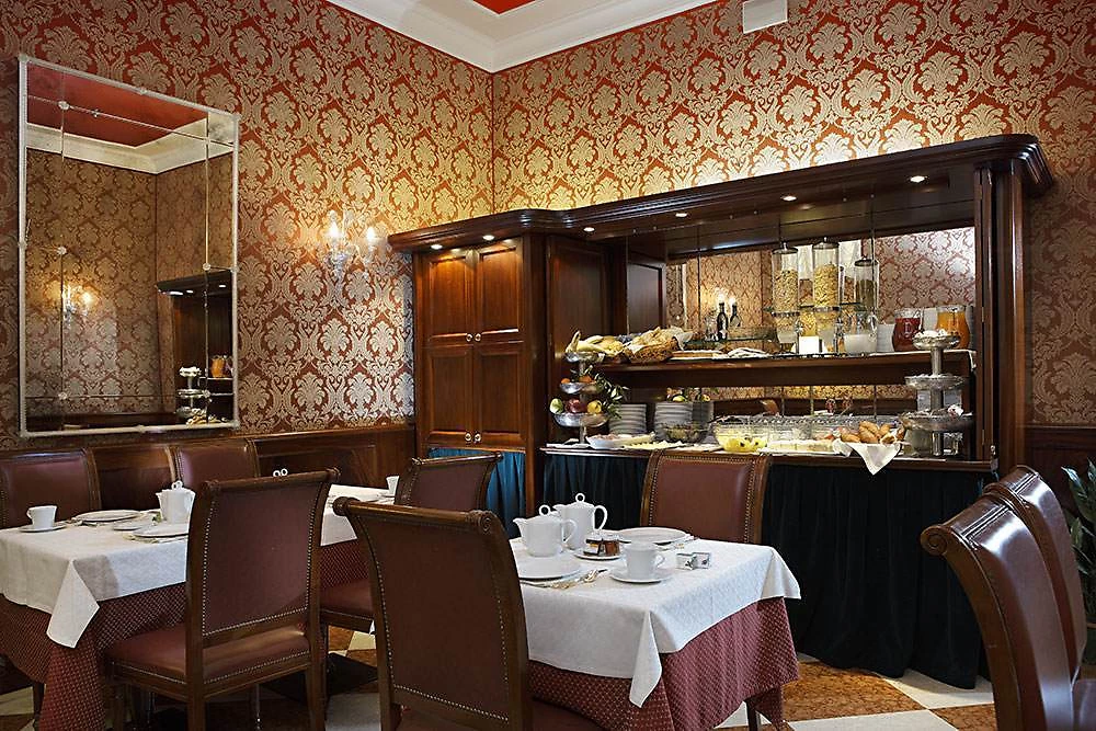 Restaurant,Duodo Palace, Venise, Italie