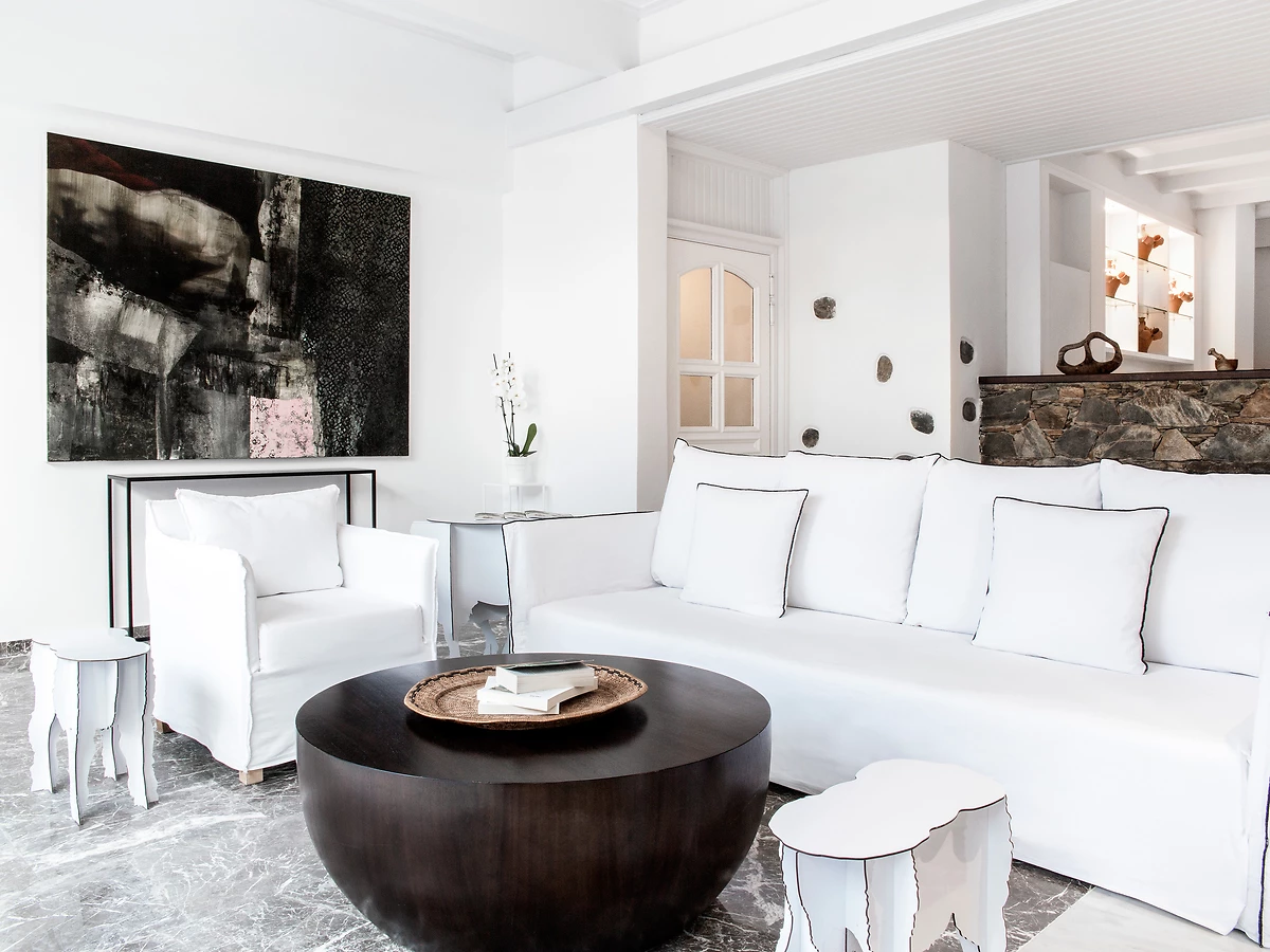 Lobby de l'hôtel, Grecotel Villa Oliva