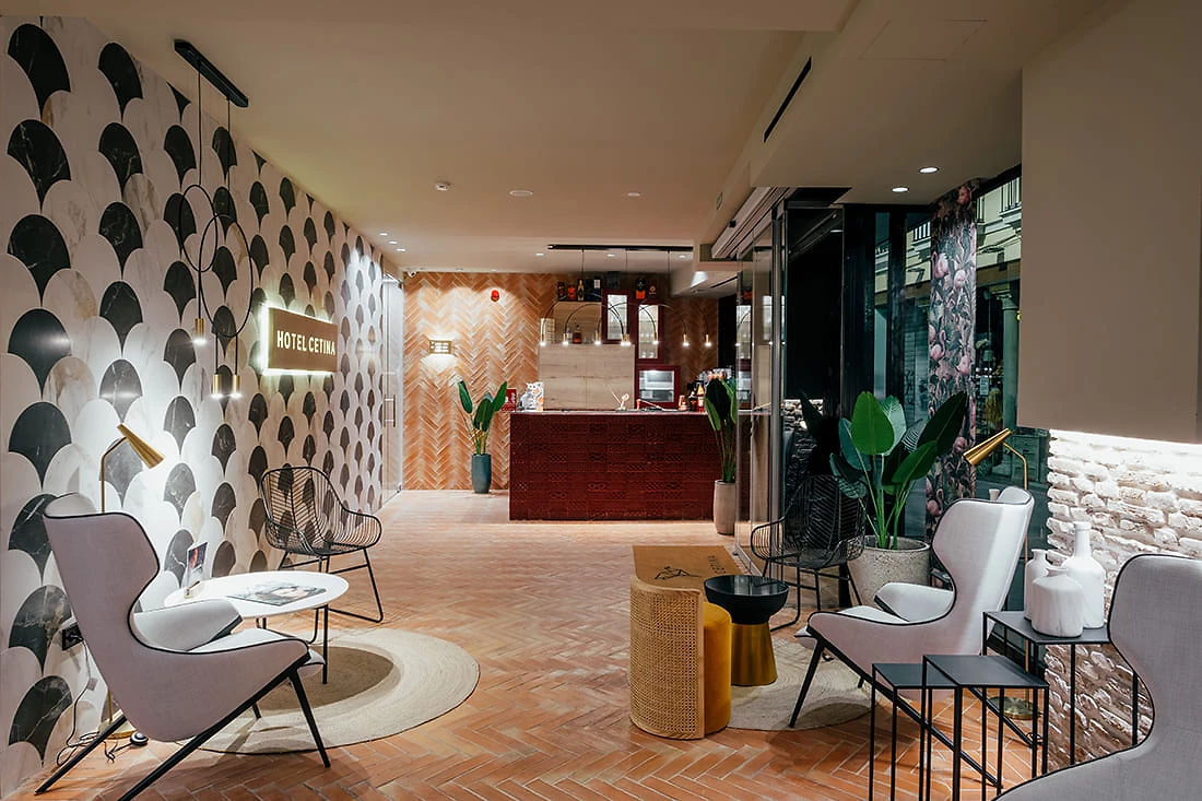 Lobby, Hotel Cetina Sevilla