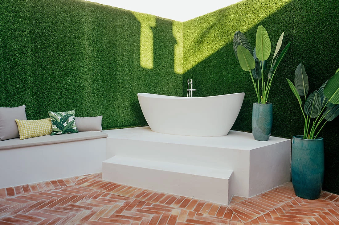 Baignoire sur terrasse, Chambre executive, Hotel Cetina Sevilla