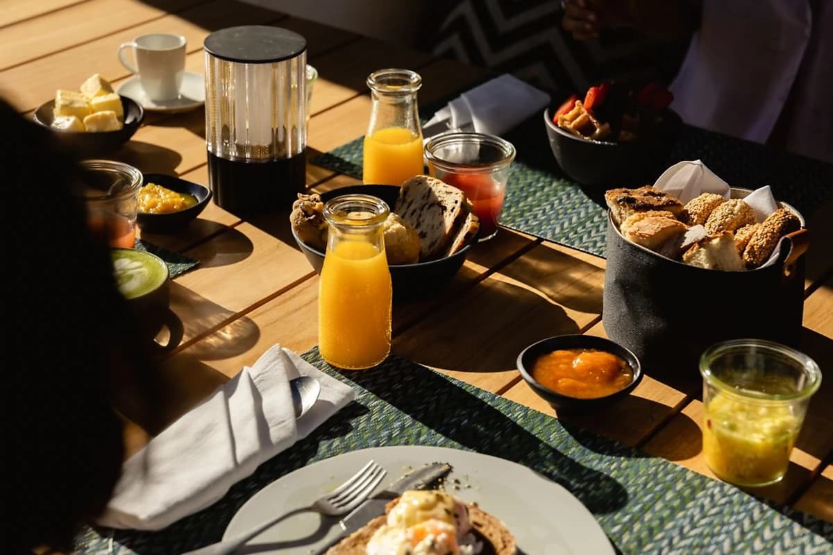 Petit-déjeuner, hôtel W Costa Navarino