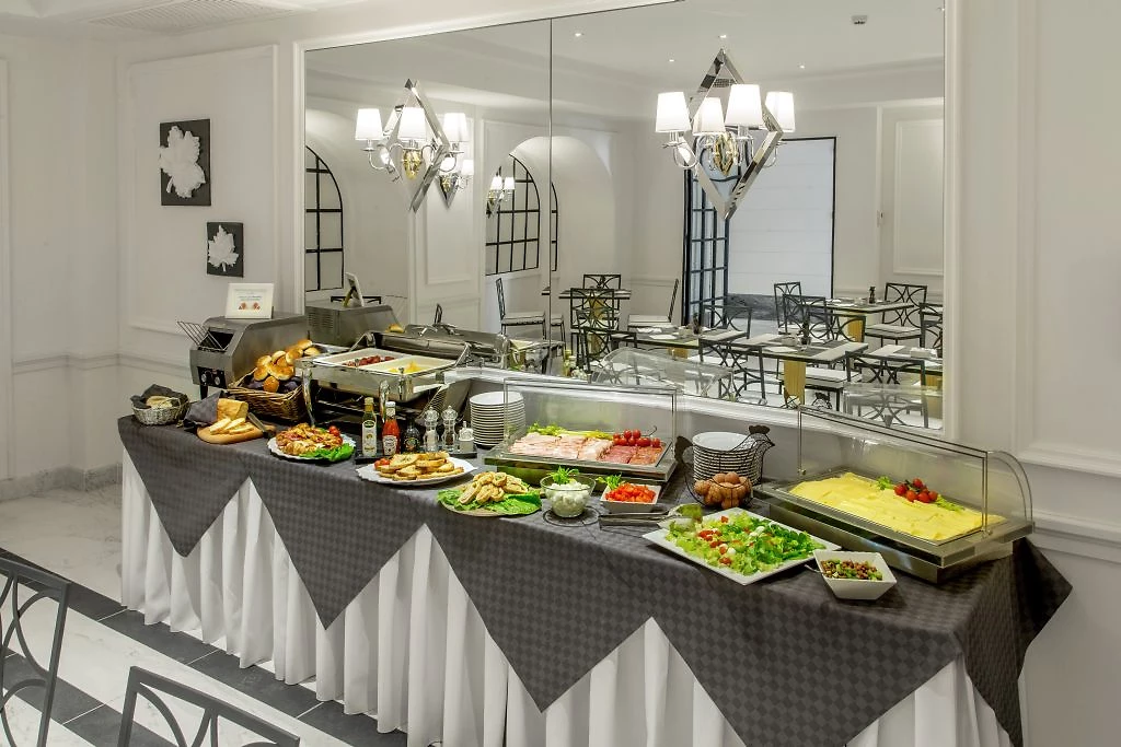 Buffet, restaurant de l'hôtel, hôtel Della Conciliazione