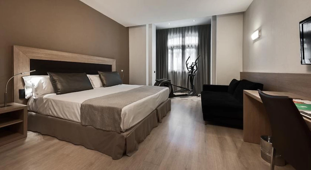 Chambre Fitness, Hôtel Catalonia Gran Via, Madrid, Espagne