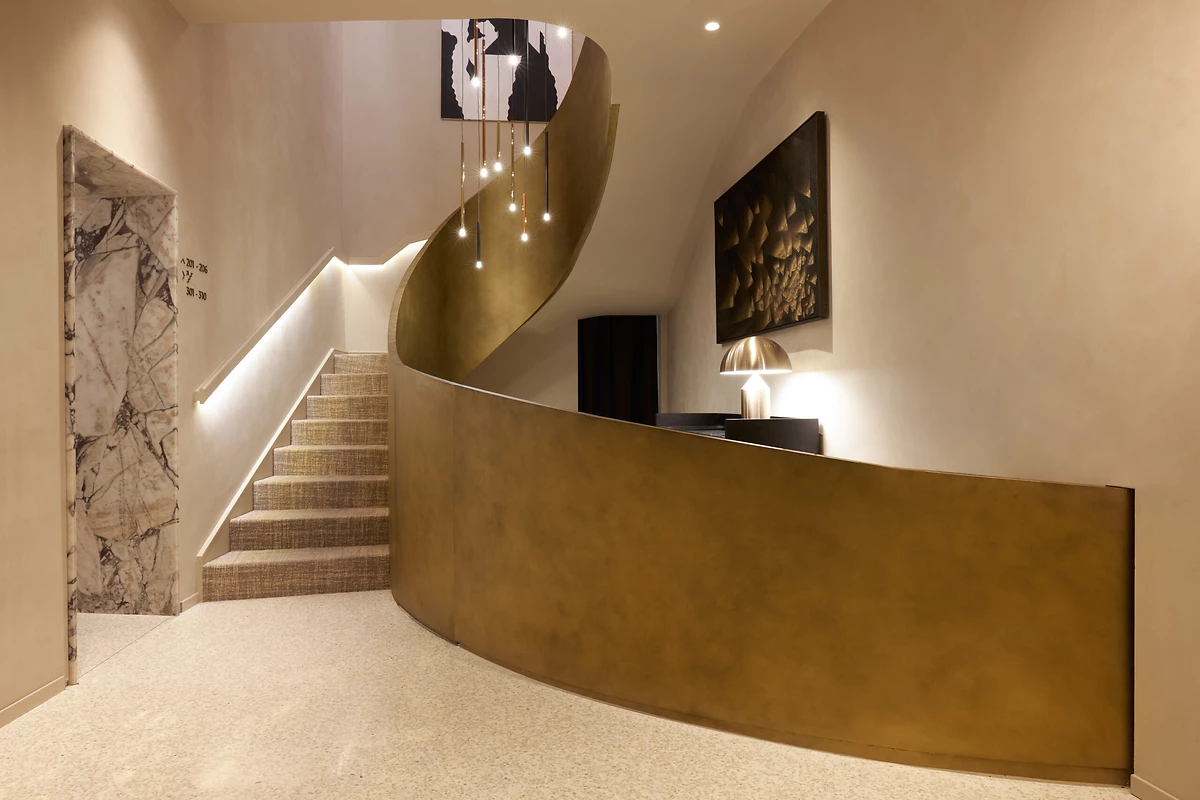 Réception de l'hôtel, Borghese Contemporary Hotel