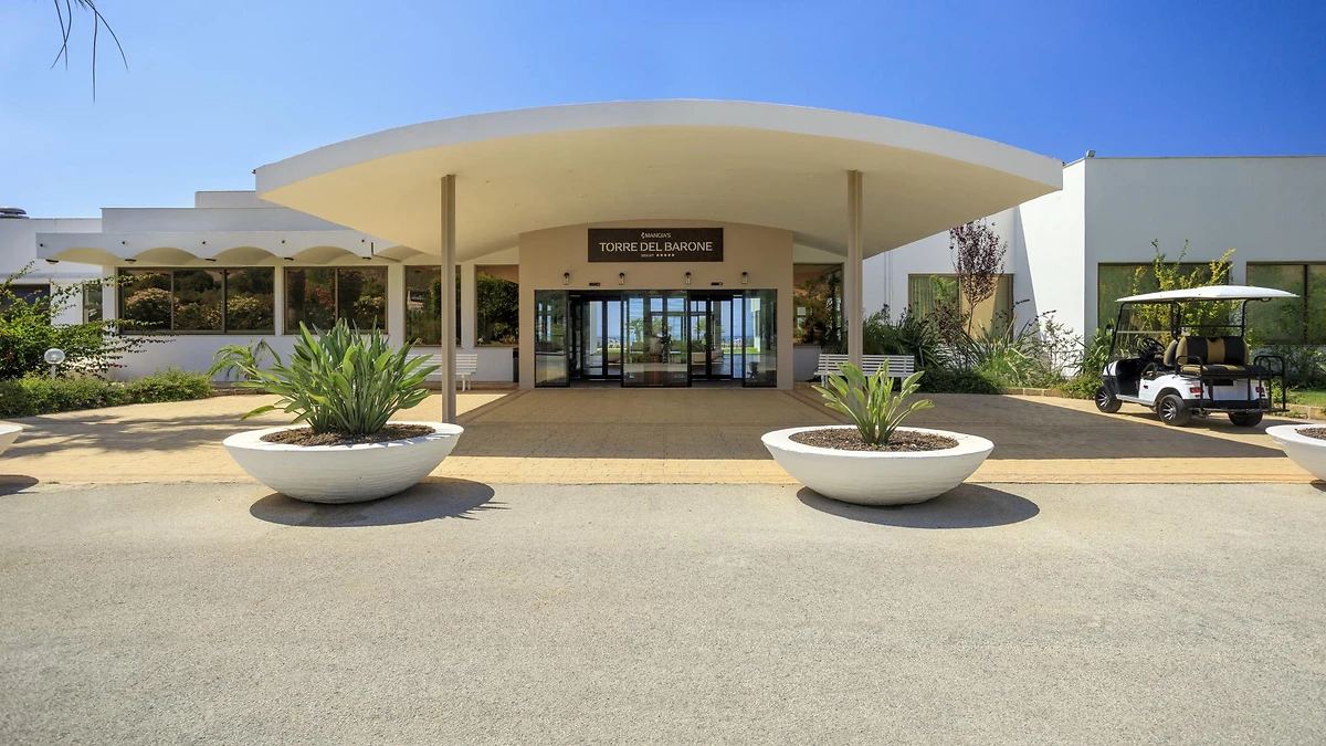 Entrée, Mangia's Torre del Barone Resort & Spa, Sicile, Italie