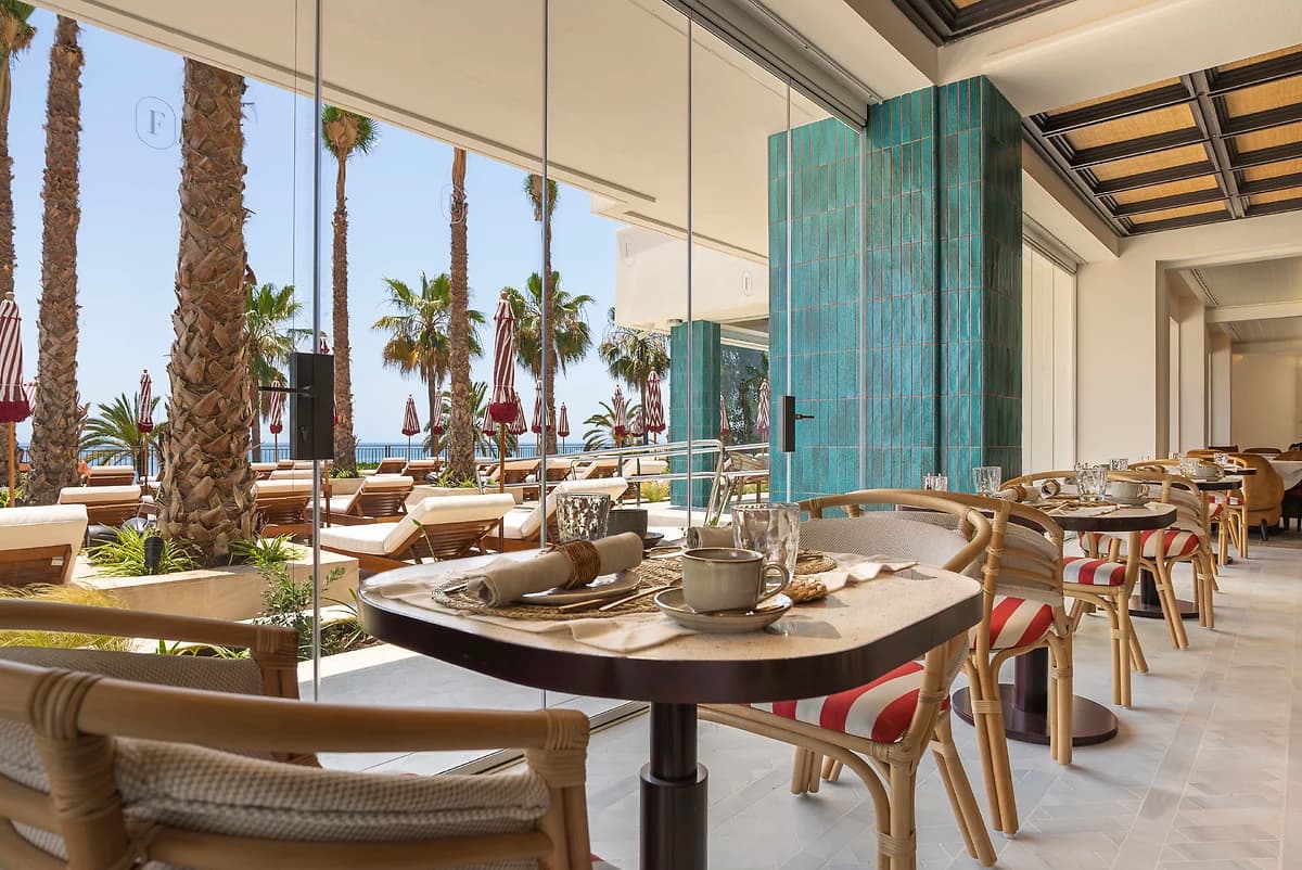 Un des restaurants de l'hôtel, El Fuerte Marbella