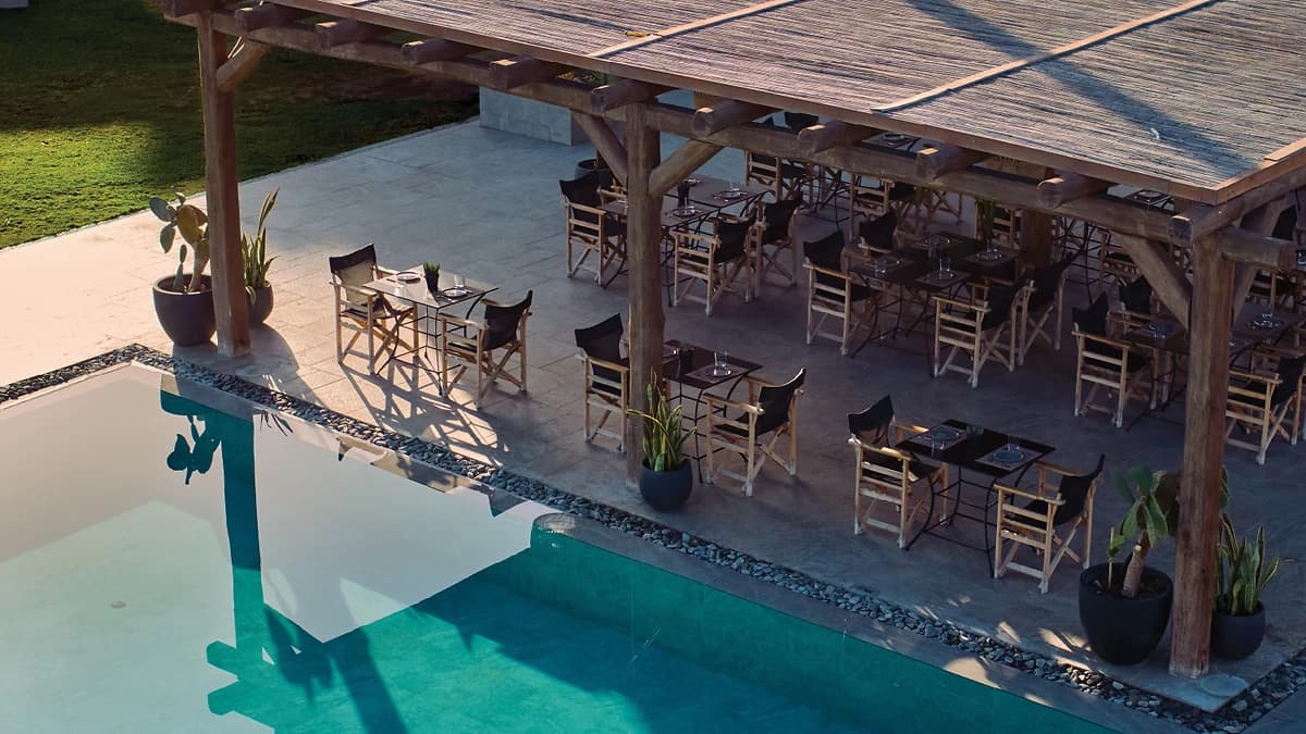 Restaurant Beach Taverna, Grecotel Casa Paradiso, Kos, Grèce