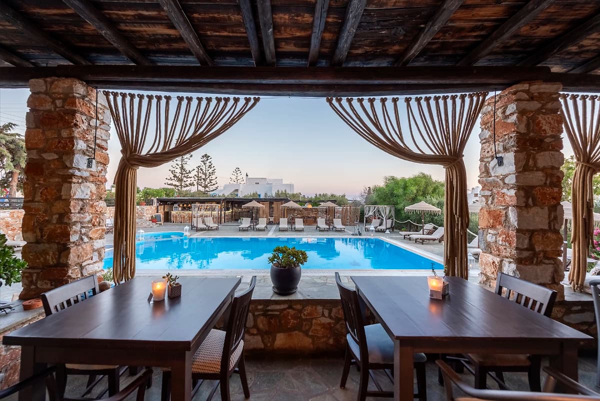 Restaurant de l'hôtel, hôtel Parosland