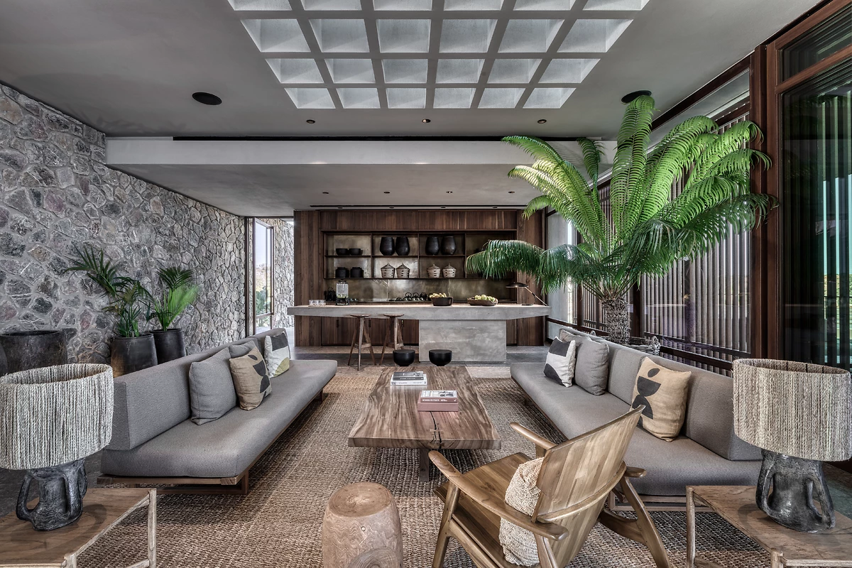 Lobby de l'hôtel, Domes Zeen Chania, a Luxury Collection Resort, Crète, Grèce