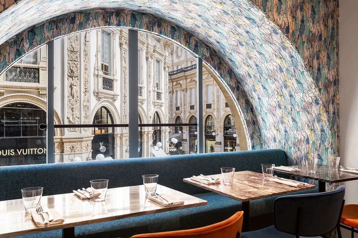 Restaurant de l'hôtel, Galleria Vik Milano