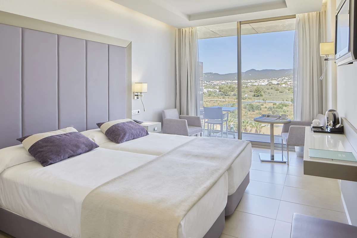 Chambre Standard vue montagne, Hôtel Torre del Mar, Ibiza, Baléares