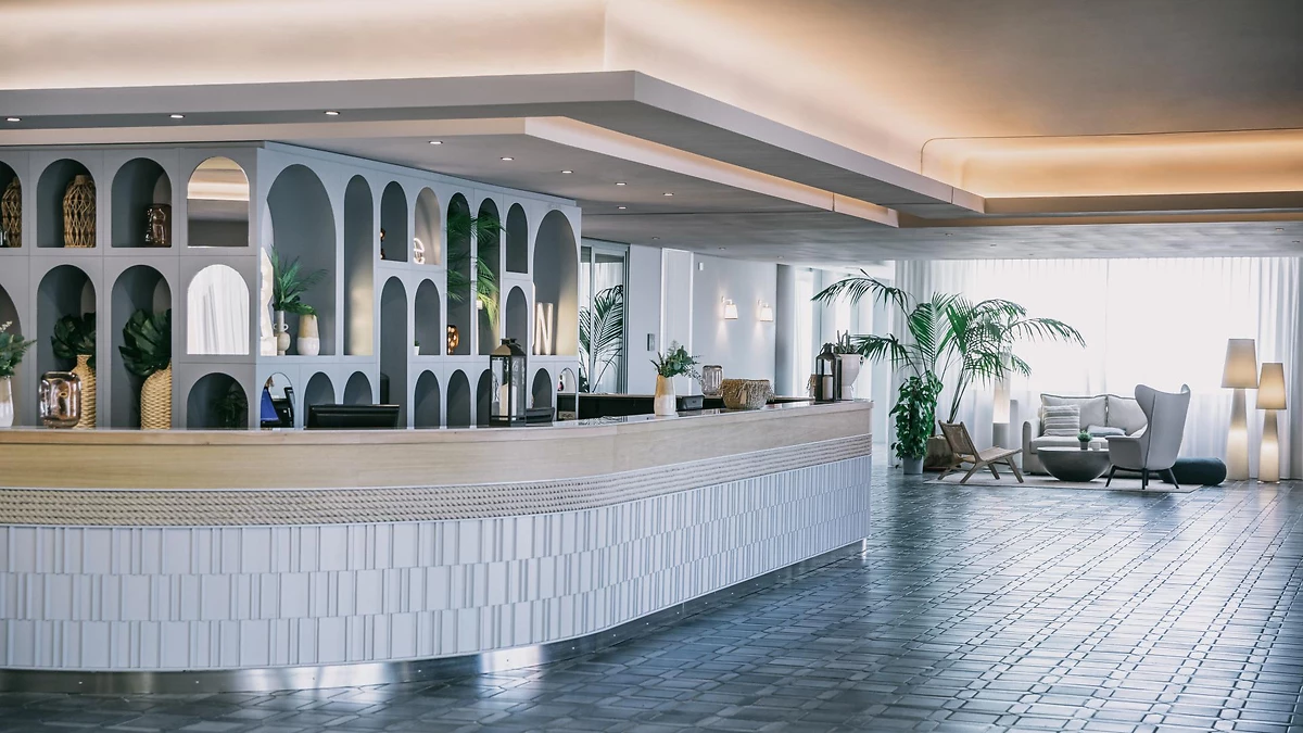 Réception, Mangia's Torre del Barone Resort & Spa, Sicile, Italie