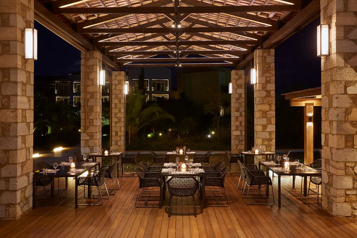 Restaurant Morias, hôtel The Westin Resort Costa Navarino