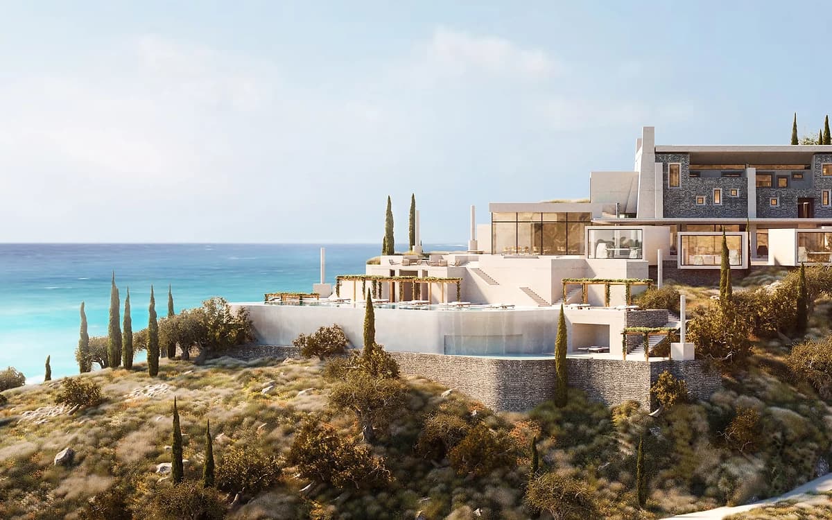 Vue extérieure de l'hôtel, hôtel O&O Kéa Island