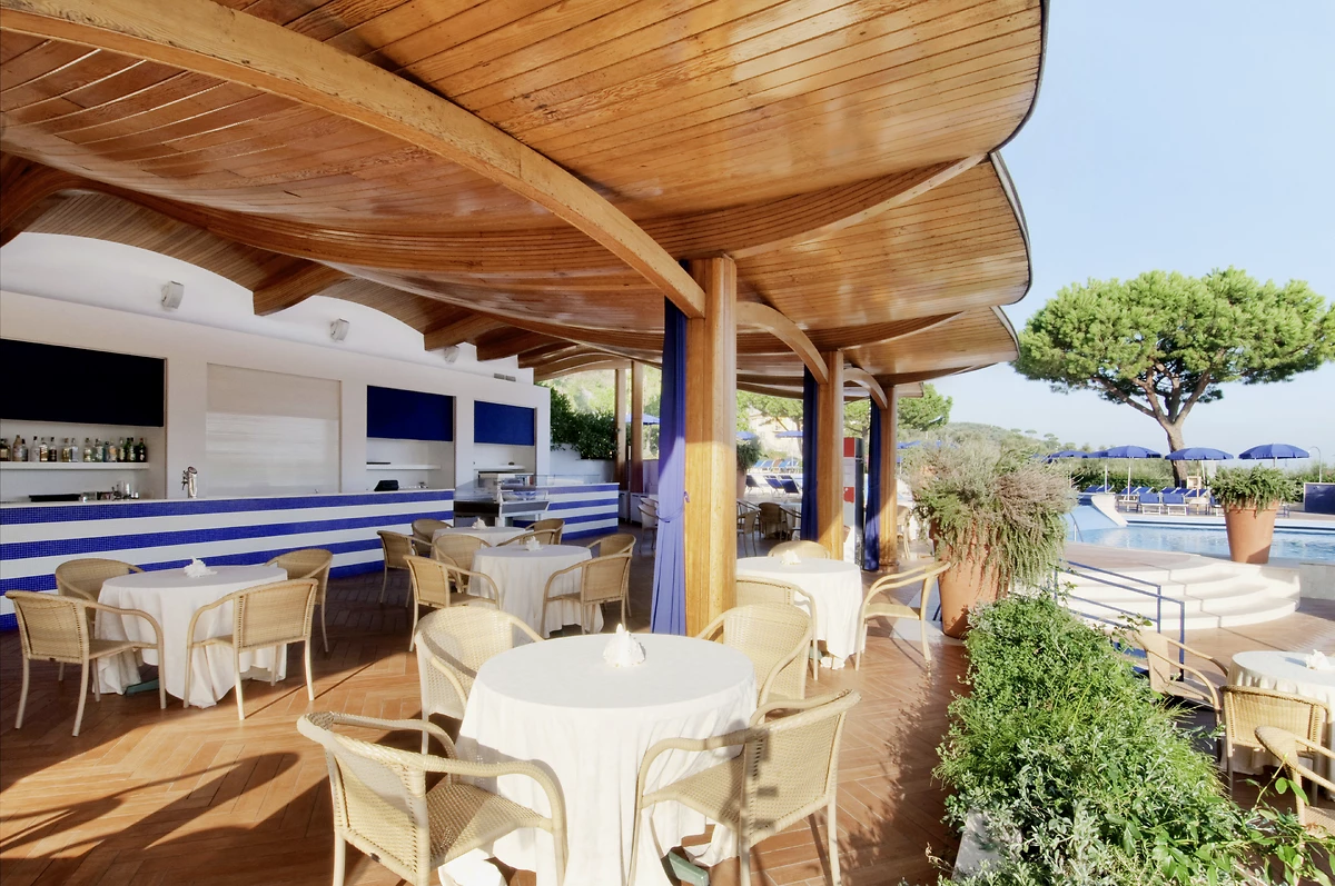 Restaurant La Pagoda, Hilton Sorrento Palace, Sorrente