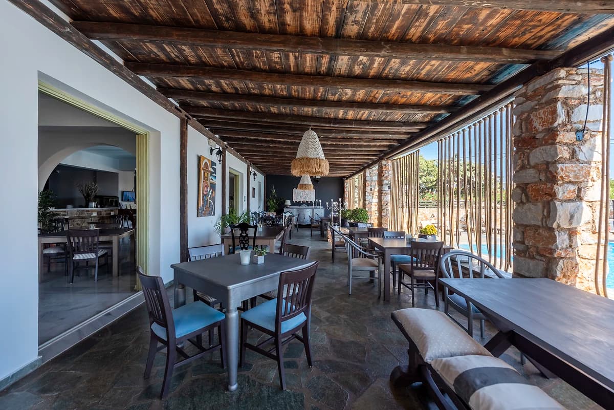 Restaurant de l'hôtel, hôtel Parosland