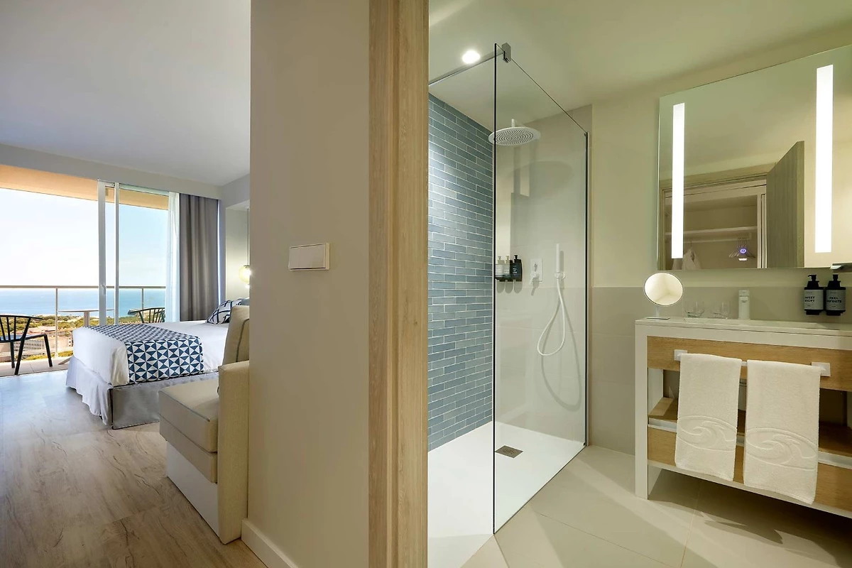 Salle de bain, Chambre, Palladium Hotel Menorca, Minorque, Espagne