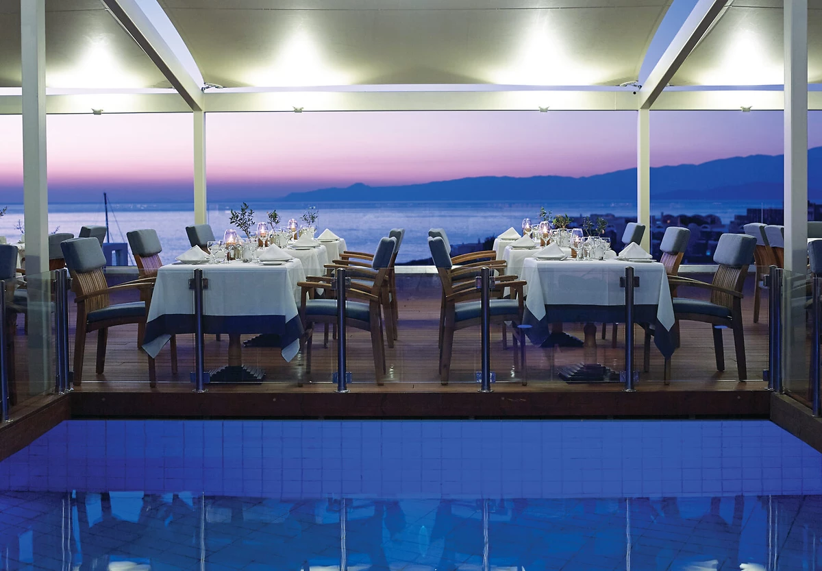 Restaurant Nafsika, Porto Elounda Golf & Spa Resort, Crète, Grèce