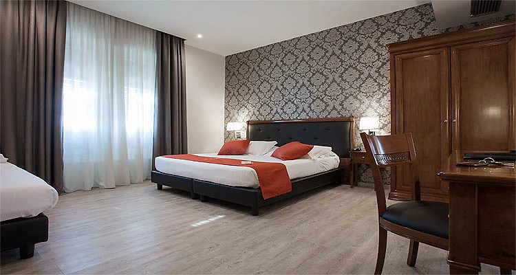 Chambre triple deluxe vue mer, Astoria Hotel Rapallo, Ligurie