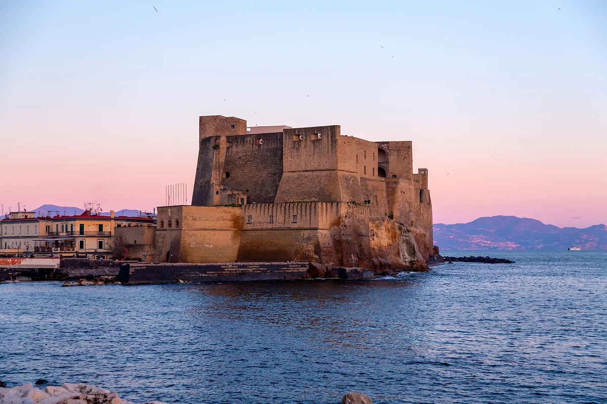 Castel dell'Ovo, Naples, Campanie, Italie
