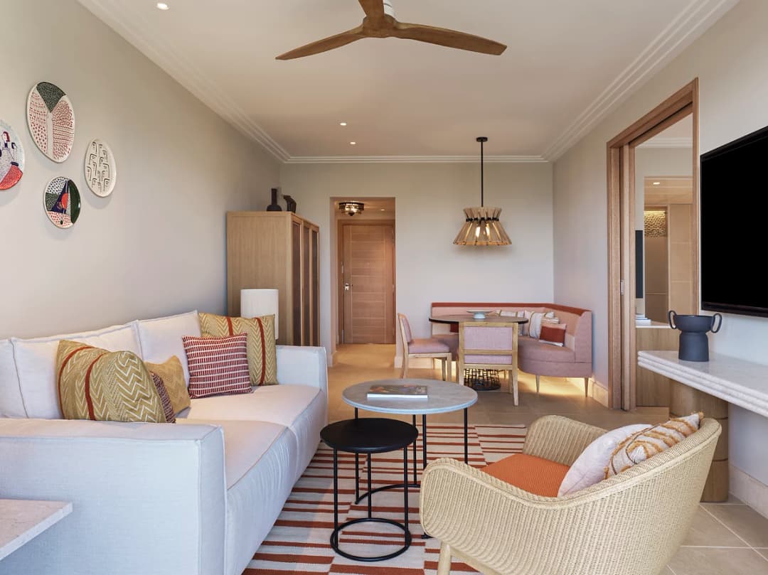 Suite famille vue jardin