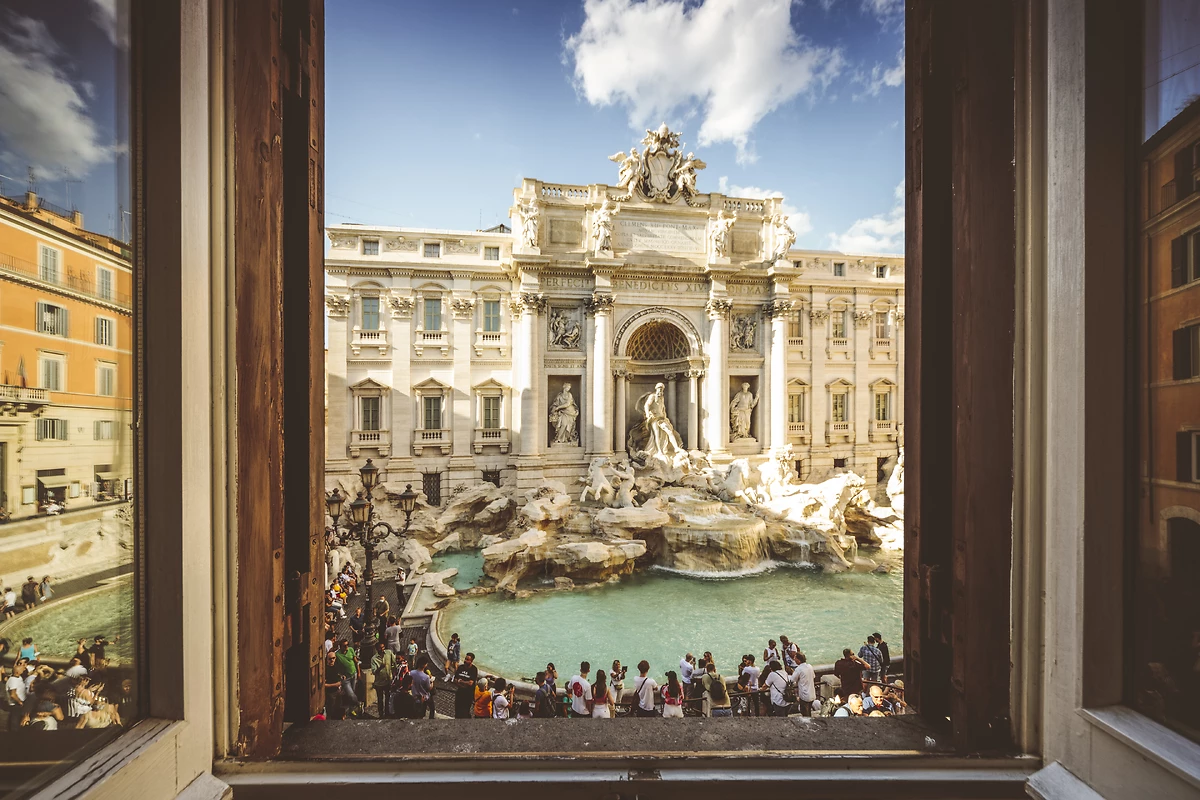 Fontaine de Trevi, Rome, Italie