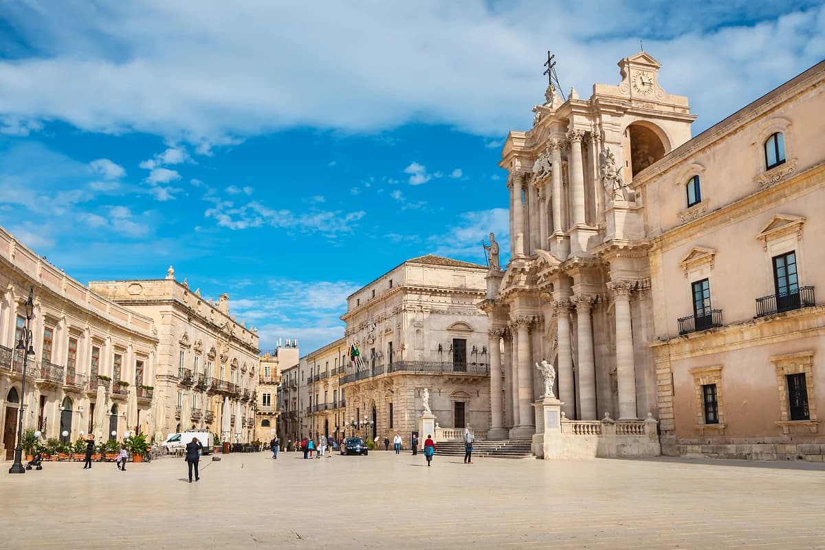Cathédrale de Syracuse (Duomo di Siracusa), Ortygie, Syracuse, Sicile