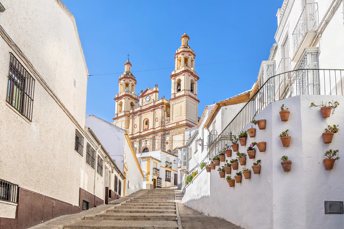 Church of Our Lady of Incarnation in Olvera, Cadiz povince, Andalusia, Spain