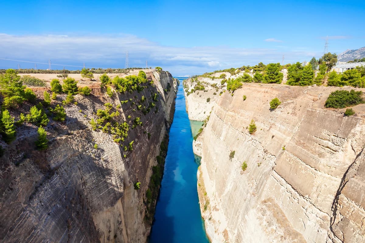 Canal de Corinthe, Grèce