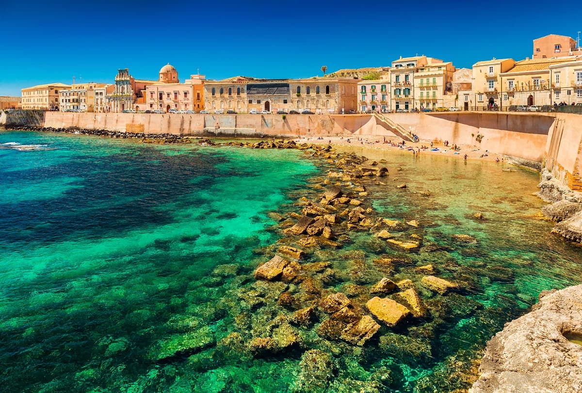 Ile d'Ortygie, Ortygia, Syracuse, Sicile