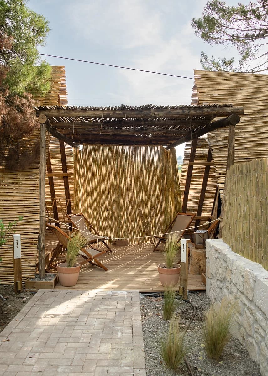 Tente duo avec jardin