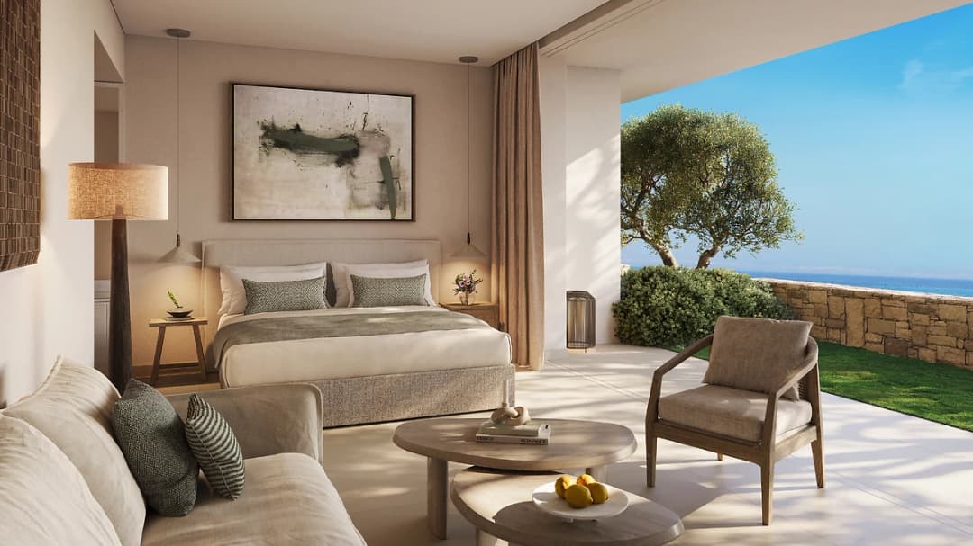 Chambre double rez-de-chaussée